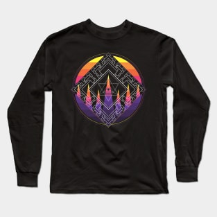 Star Tetrahedron Long Sleeve T-Shirt